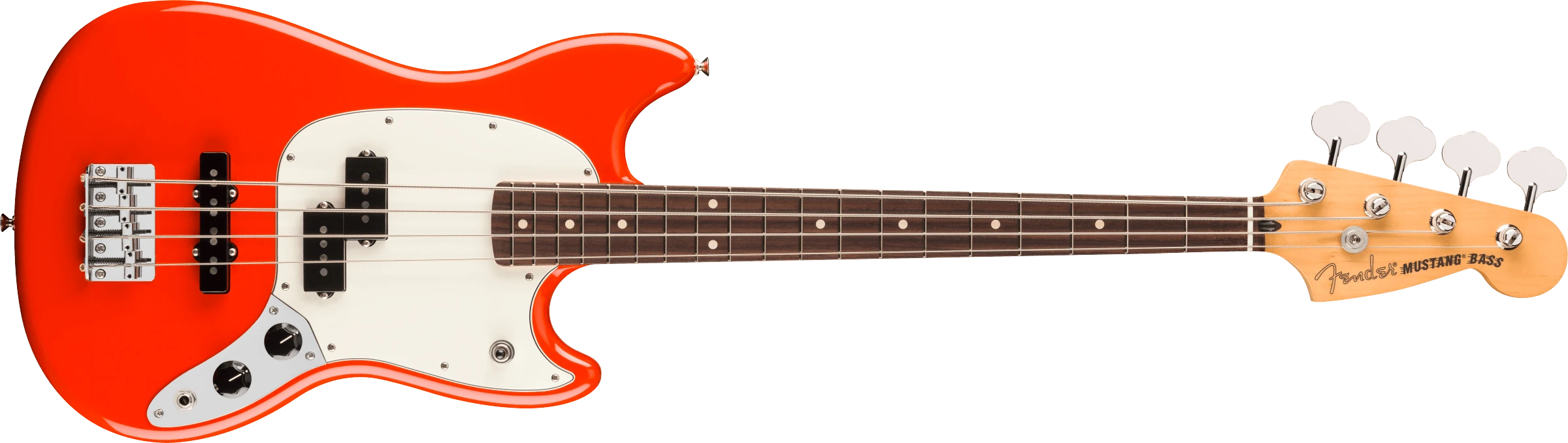 Fender Mustang Bass Player II PJ crr/rw